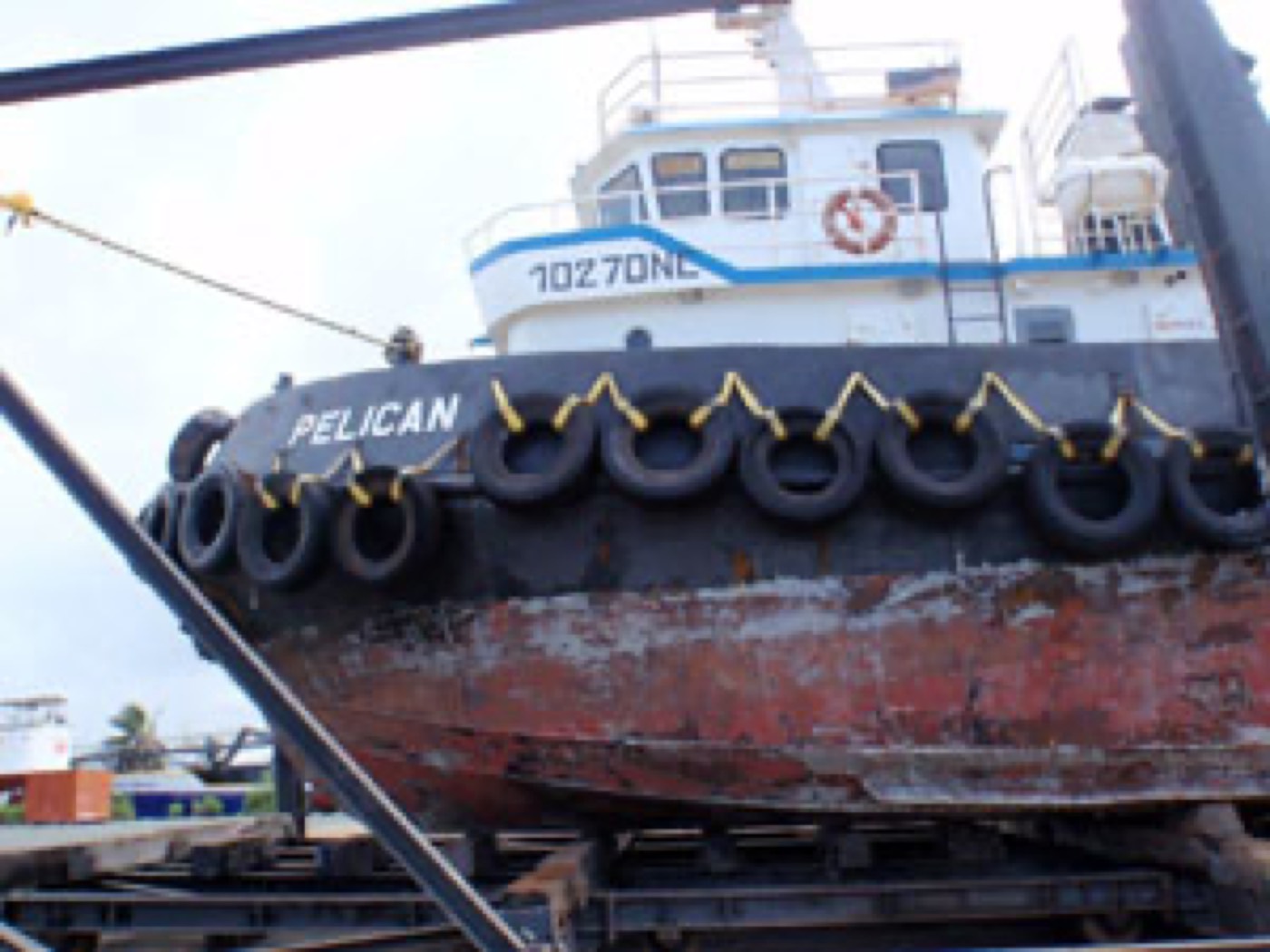 Calage de navires — ETSM Nouvelle-Calédonie 2