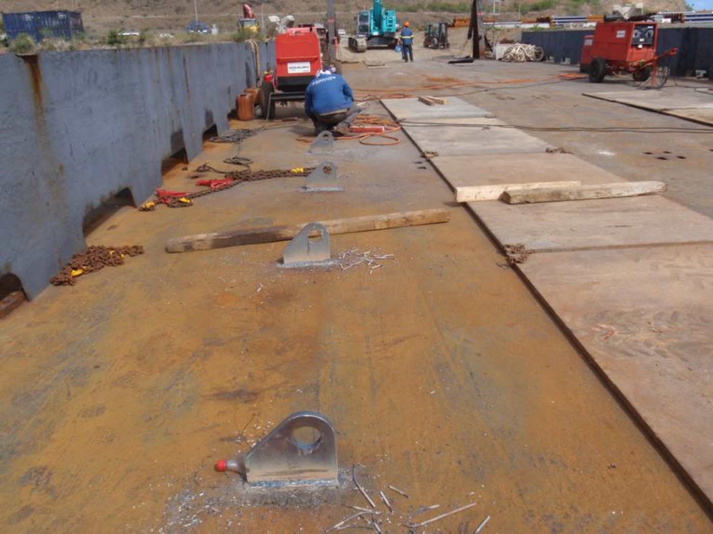 Amarrages & travaux miniers — ETSM Nouvelle-Calédonie 73