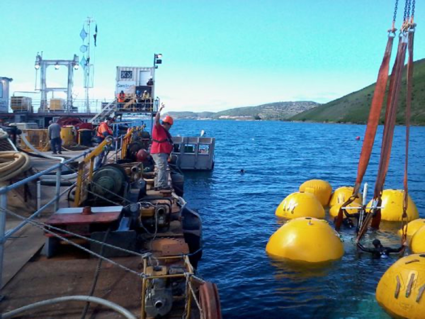 Levage en mer — ETSM Nouvelle-Calédonie 13