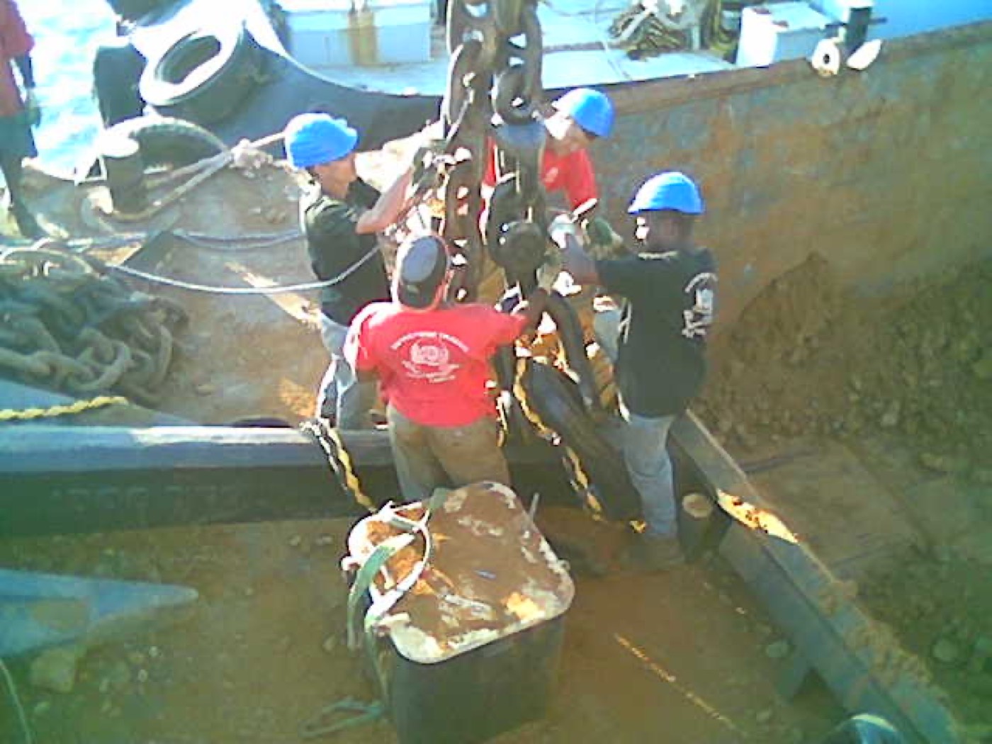 Amarrages & travaux miniers — ETSM Nouvelle-Calédonie 44